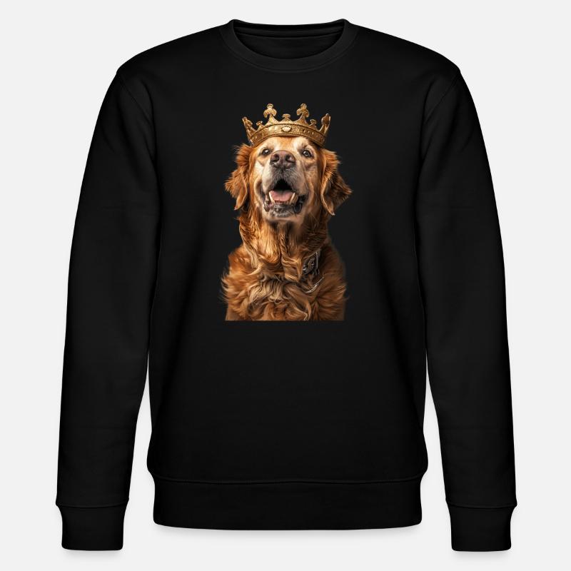 Golden Retriever - Stanley/Stella CHANGER Unisex Organic Sweatshirt - black