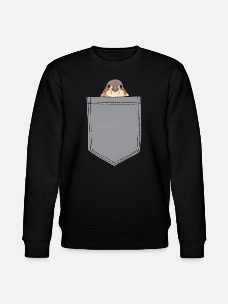 Finch Bird - Stanley/Stella Unisex Bio-Sweatshirt CHANGER - Schwarz