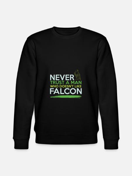 Falconry Cool Saying - Stanley/Stella CHANGER Unisex Organic Sweatshirt - black