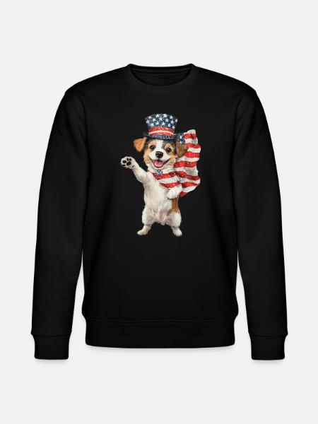 Hund - Stanley/Stella Unisex Bio-Sweatshirt CHANGER - Schwarz