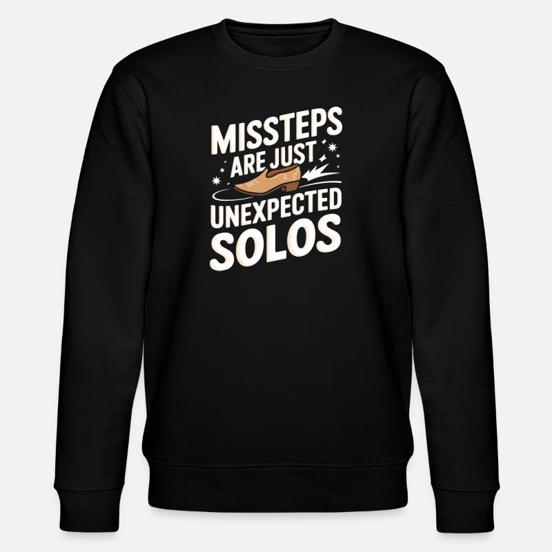 Line Dancing Dancing Dancers - Stanley/Stella CHANGER Unisex Organic Sweatshirt - black