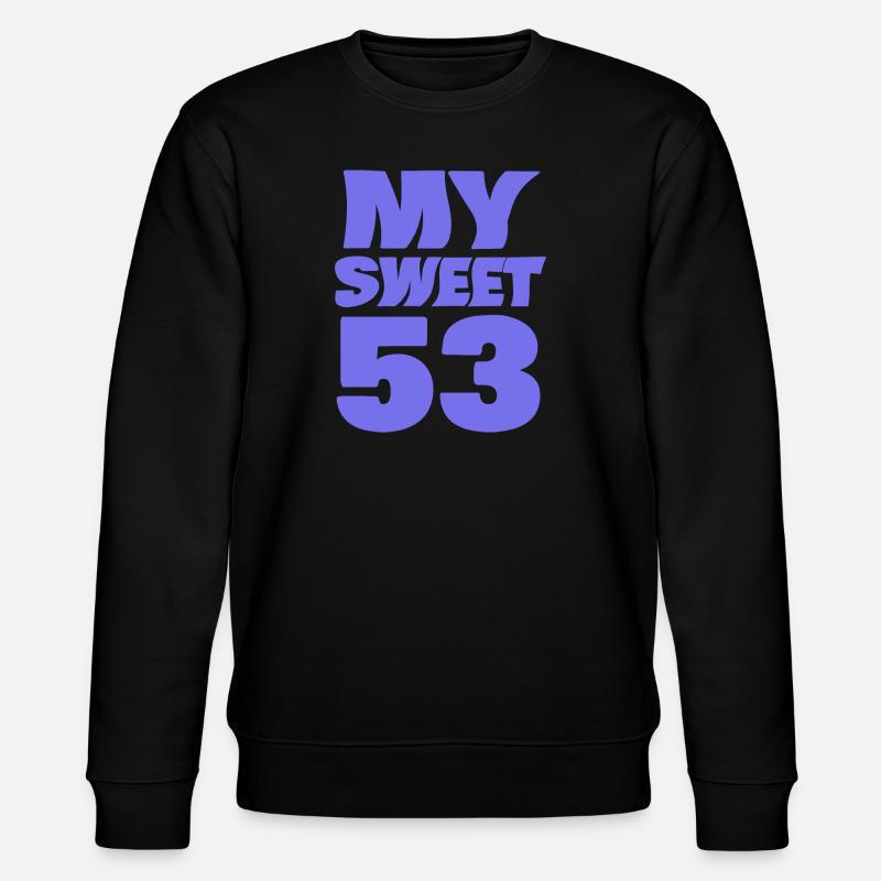 Alter 53 - Stanley/Stella Unisex Bio-Sweatshirt CHANGER  - Schwarz