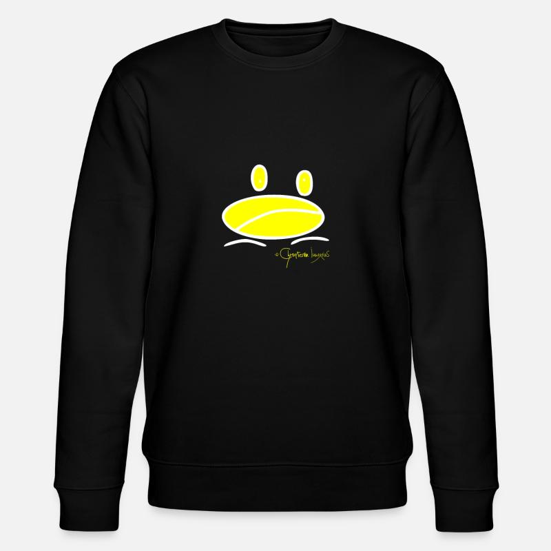 Froschmini © Chyropterum Innoxius - Stanley/Stella Unisex Bio-Sweatshirt CHANGER  - Schwarz