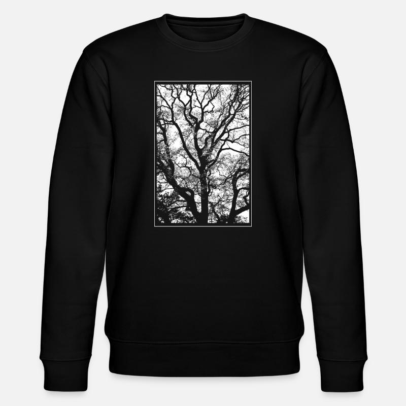 Baum - Stanley/Stella Unisex Bio-Sweatshirt CHANGER  - Schwarz