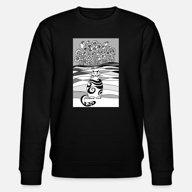 chat - Sweat bio CHANGER Stanley/Stella Unisexe - noir