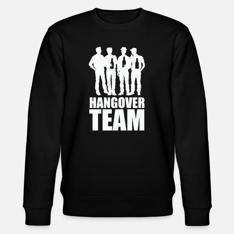 Hangover Team - Stanley/Stella Unisex Bio-Sweatshirt CHANGER - Schwarz
