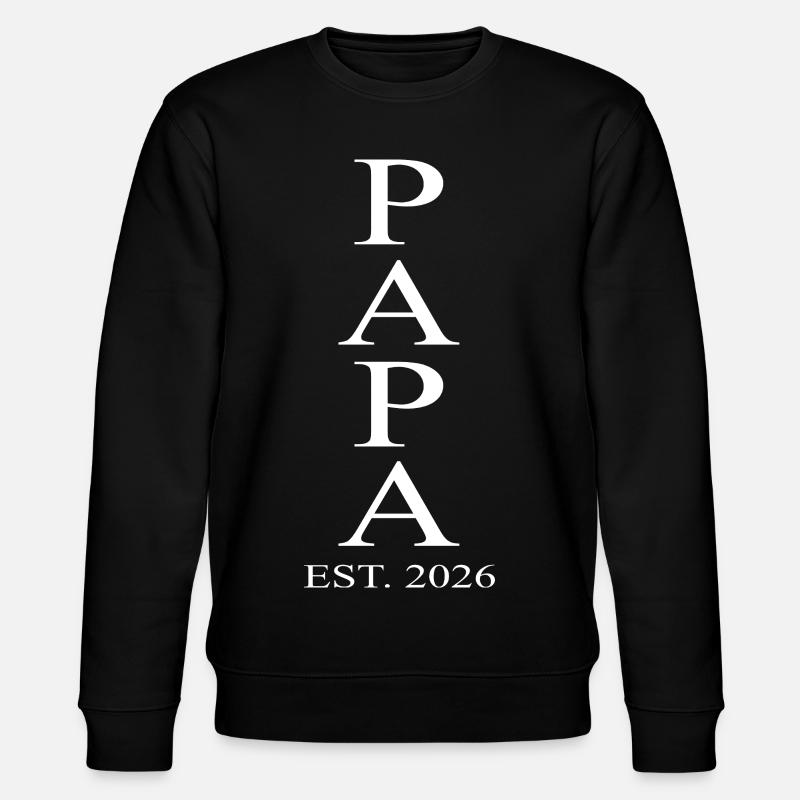 Papa 2026 - Stanley/Stella CHANGER Unisex Organic Sweatshirt - black