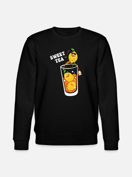 Chai Tee Sweet Tea - Stanley/Stella CHANGER Unisex Organic Sweatshirt - black