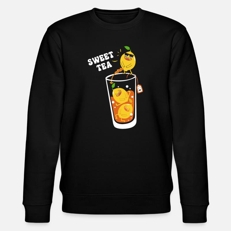 Chai Tee Sweet Tea - Stanley/Stella Unisex Bio-Sweatshirt CHANGER  - Schwarz