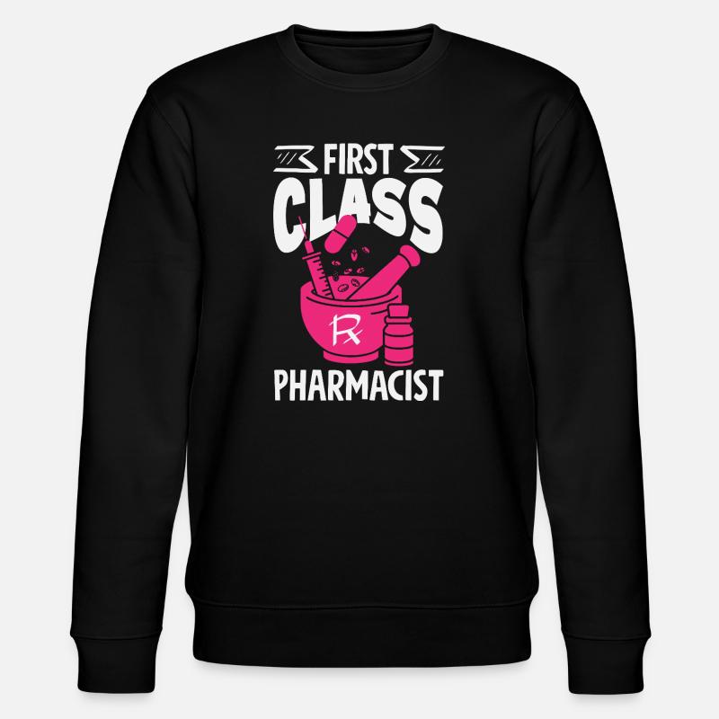 Pharmacist Pharmaceutical Technical - Stanley/Stella CHANGER Unisex Organic Sweatshirt - black