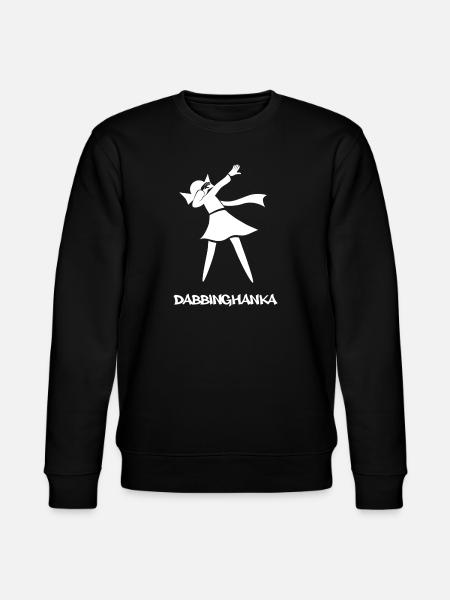 DABBING HANKA - Stanley/Stella CHANGER Unisex Organic Sweatshirt - black