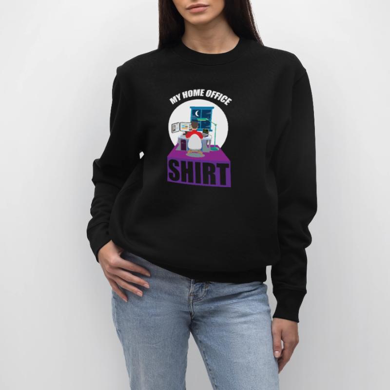 Night Shift Coder Programmer Desk Graphic Stanley/Stella Unisex Bio-Sweatshirt CHANGER 