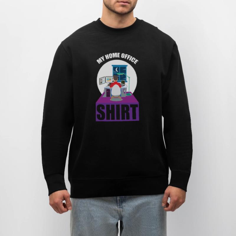 Night Shift Coder Programmer Desk Graphic Stanley/Stella Unisex Bio-Sweatshirt CHANGER 