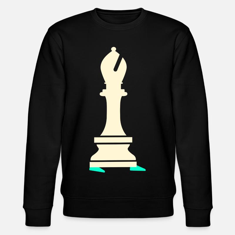 Chess Sports Running Runners - Stanley/Stella CHANGER Unisex Organic Sweatshirt - black
