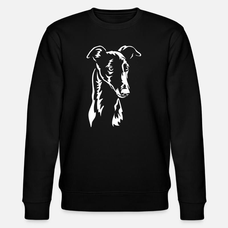 Greyhound "Black Edition" - Stanley/Stella CHANGER Unisex Organic Sweatshirt - black