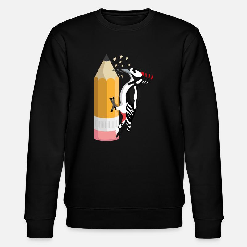 Nice and sharp - Stanley/Stella CHANGER Unisex Organic Sweatshirt - black