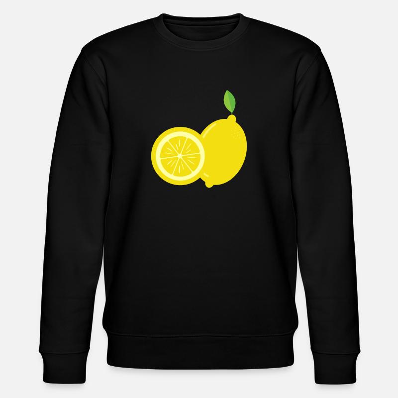 Citron - Juste un citron - Sweat bio CHANGER Stanley/Stella Unisexe - noir