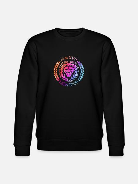 LION D'OR logo - Stanley/Stella CHANGER Unisex Organic Sweatshirt - black