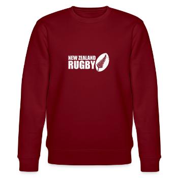 Maori Nouvelle-Zélande Rugby Tribal Tattoo Idea - Sweat bio CHANGER Stanley/Stella Unisexe - bordeaux - Devant - Nik (191cm) & Marisol (170cm)