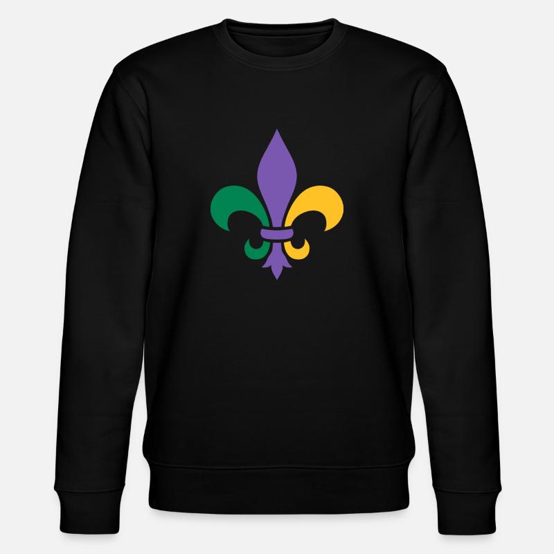 Mardi Gras - Stanley/Stella Unisex Bio-Sweatshirt CHANGER  - Schwarz