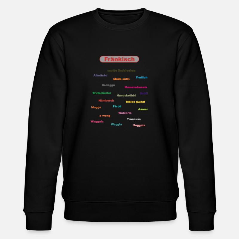 franken rs - Stanley/Stella Unisex Bio-Sweatshirt CHANGER  - Schwarz