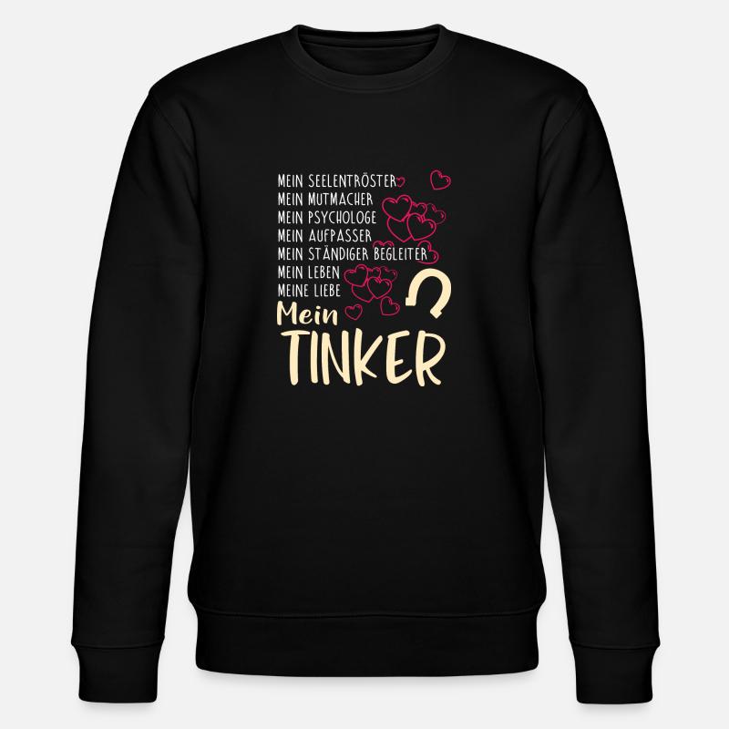 TINKER - mein - Stanley/Stella Unisex Bio-Sweatshirt CHANGER  - Schwarz