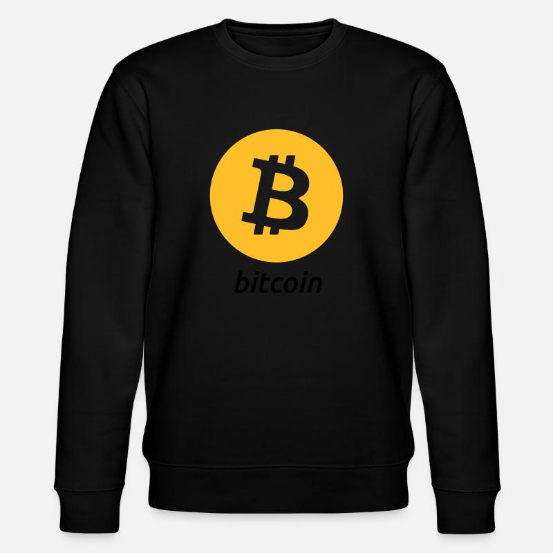 Bitcoin - Stanley/Stella CHANGER Unisex Organic Sweatshirt - black