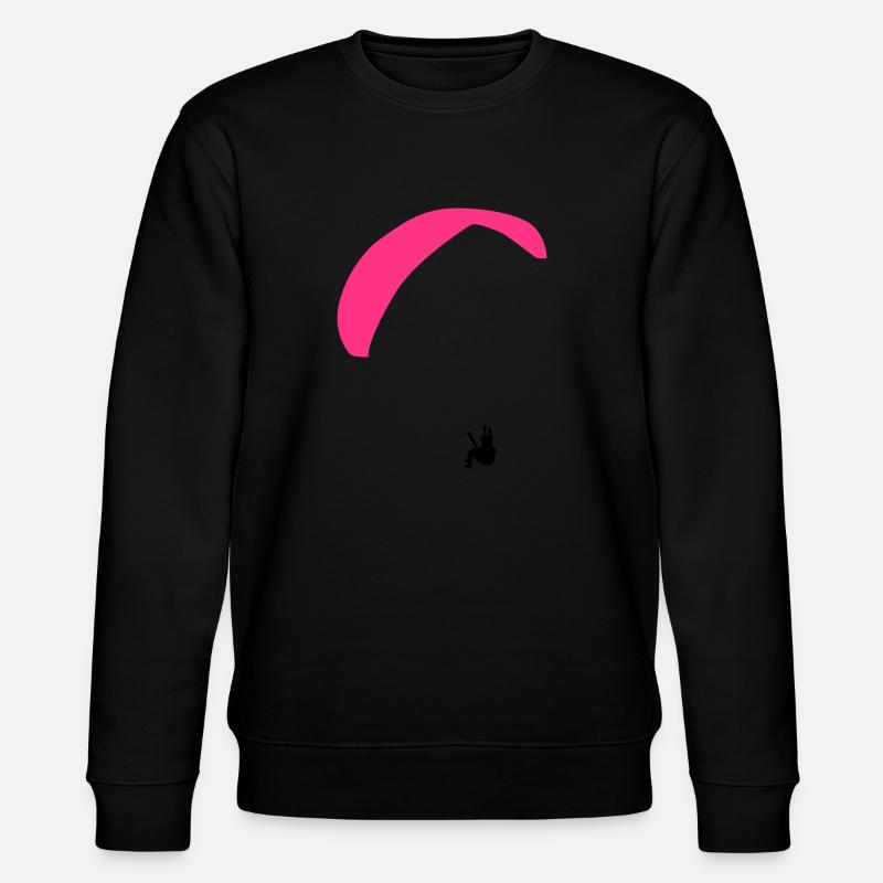 paragliding - Stanley/Stella Unisex Bio-Sweatshirt CHANGER  - Schwarz