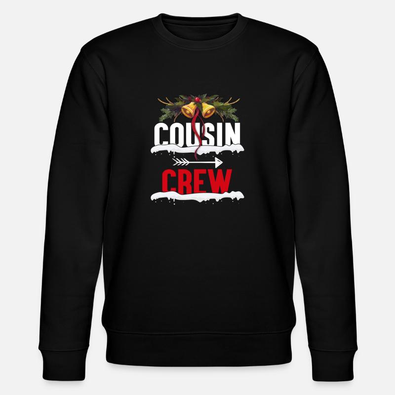 Cousin Crew - Sweat bio CHANGER Stanley/Stella Unisexe - noir