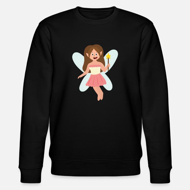 Fee - Stanley/Stella Unisex Bio-Sweatshirt CHANGER  - Schwarz