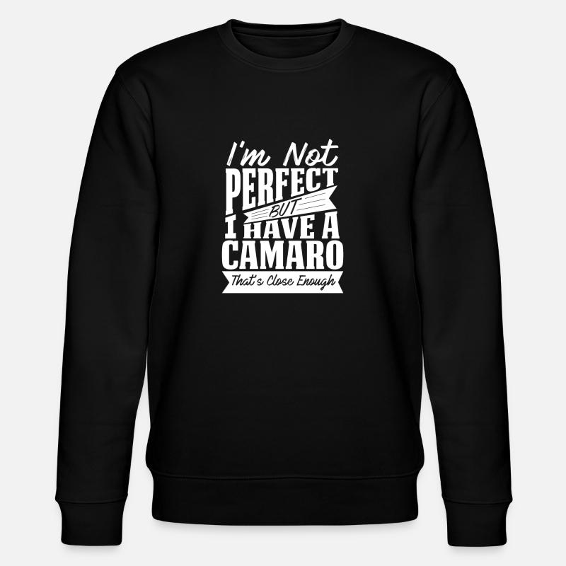 PERFEKT MIT CAMARO - Stanley/Stella Unisex Bio-Sweatshirt CHANGER  - Schwarz