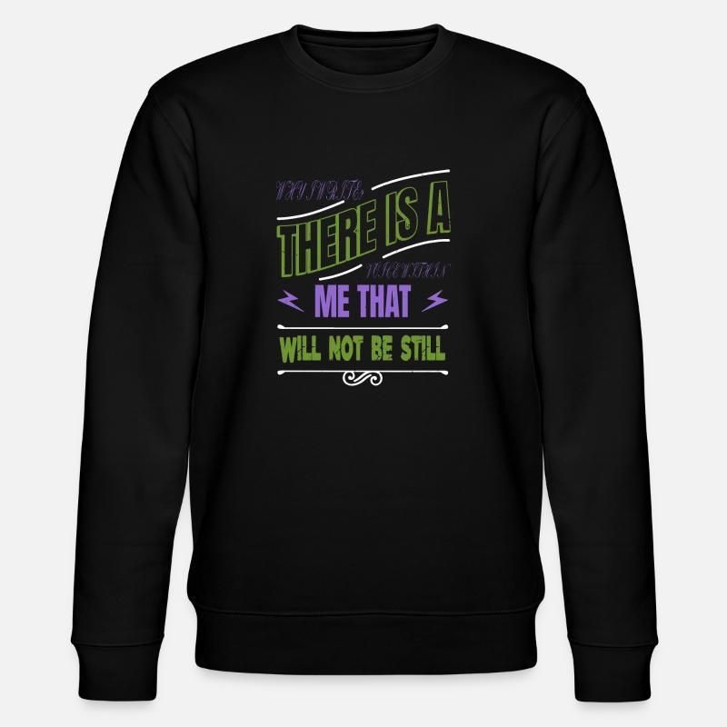 coffeecups school writer awesome novel - Stanley/Stella Unisex Bio-Sweatshirt CHANGER - Schwarz