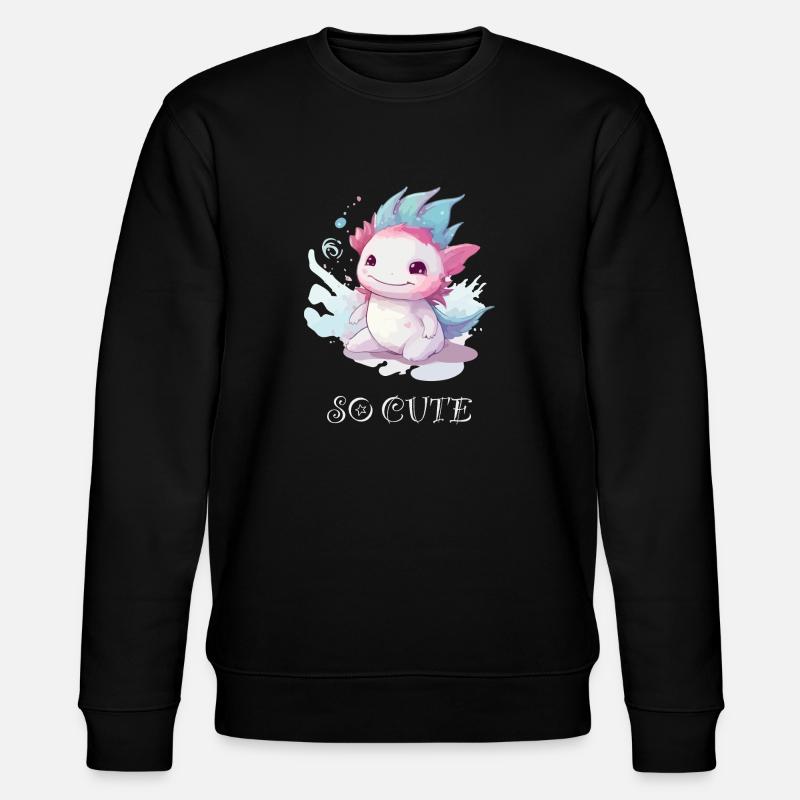 Iki l'axolotl - Sweat bio CHANGER Stanley/Stella Unisexe - noir