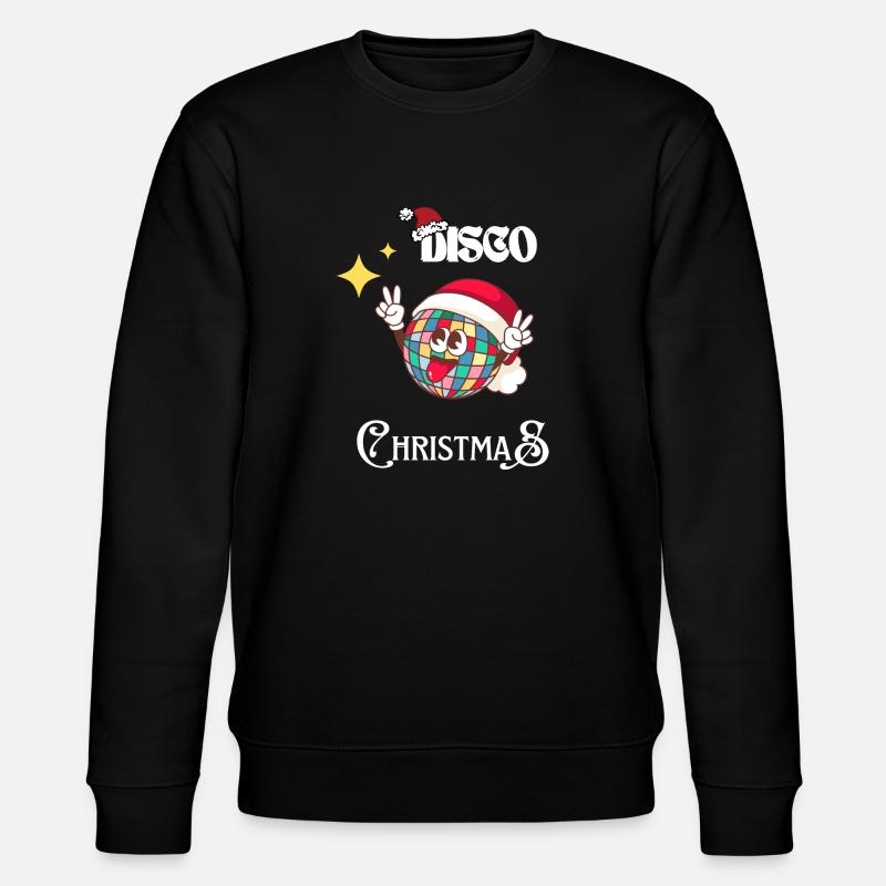 Fun Disco Christmas | XMAS - Sweat bio CHANGER Stanley/Stella Unisexe - noir