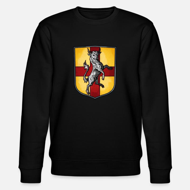 Wappen Stier - Stanley/Stella Unisex Bio-Sweatshirt CHANGER  - Schwarz