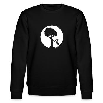 annoying arborist - Sweat bio CHANGER Stanley/Stella Unisexe - noir - Devant - Nik (191cm) & Marisol (170cm)