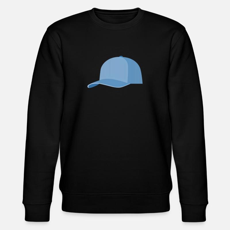Basecap Cap Baseball Cap Kappe Mütze Cappy - Stanley/Stella Unisex Bio-Sweatshirt CHANGER  - Schwarz