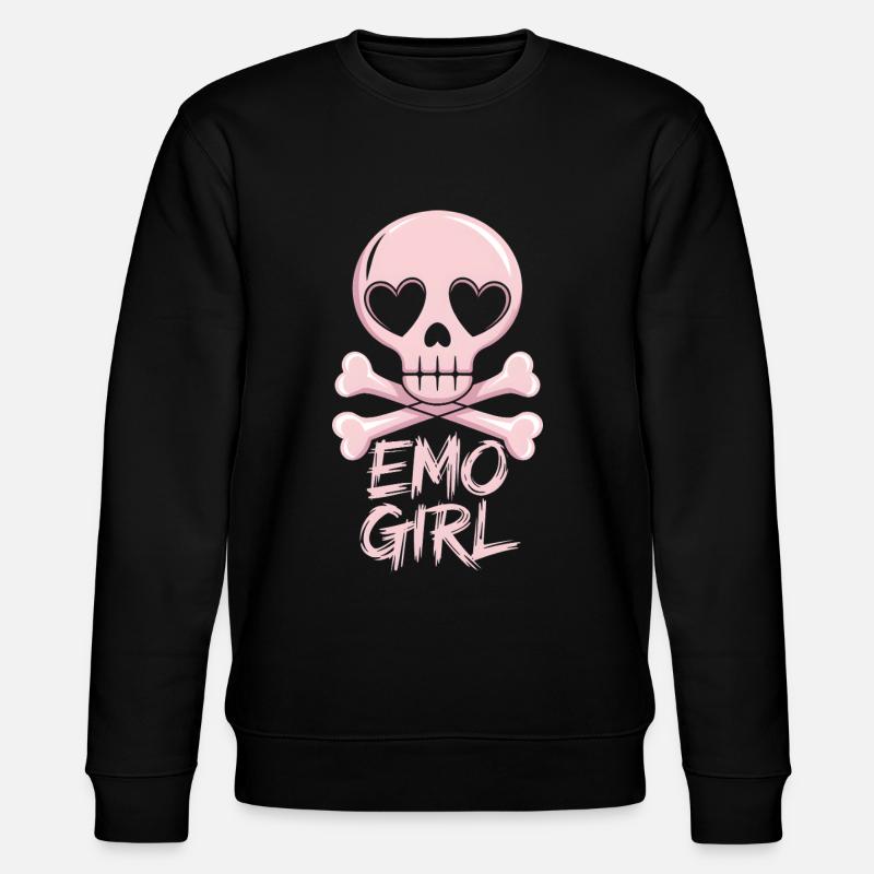 Fille emo ! - Sweat bio CHANGER Stanley/Stella Unisexe - noir