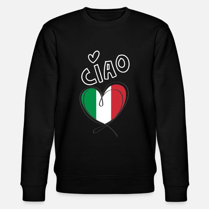 Ciao Italia - Sweat bio CHANGER Stanley/Stella Unisexe - noir