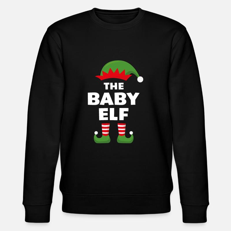 Le Bébé Elfe - Sweat bio CHANGER Stanley/Stella Unisexe - noir