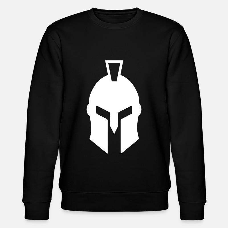 Spartaner Helm - Stanley/Stella Unisex Bio-Sweatshirt CHANGER  - Schwarz