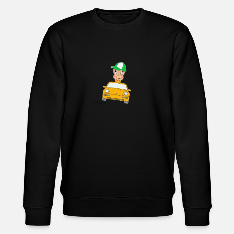 Würmeli from the car - Stanley/Stella CHANGER Unisex Organic Sweatshirt - black