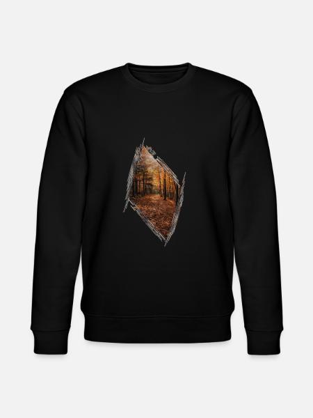 autumn - Stanley/Stella CHANGER Unisex Organic Sweatshirt - black