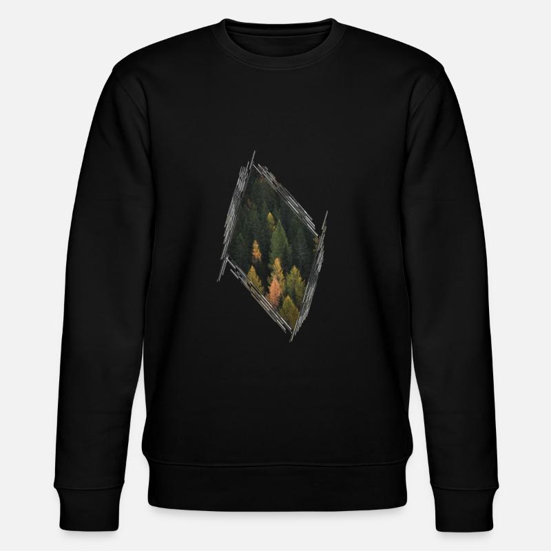 Forêt - Sweat bio CHANGER Stanley/Stella Unisexe - noir