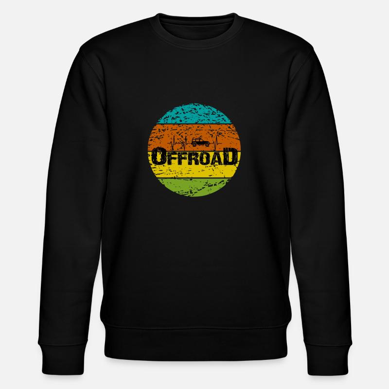 Offroad - Stanley/Stella Unisex Bio-Sweatshirt CHANGER  - Schwarz