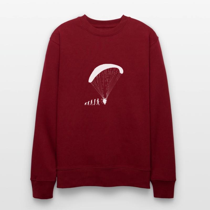 Evolution paramotor gift shirt Stanley/Stella CHANGER Unisex Organic Sweatshirt