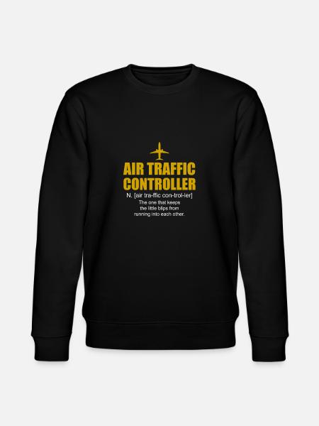 Air traffic controller definition air traffic controller - Stanley/Stella CHANGER Unisex Organic Sweatshirt - black