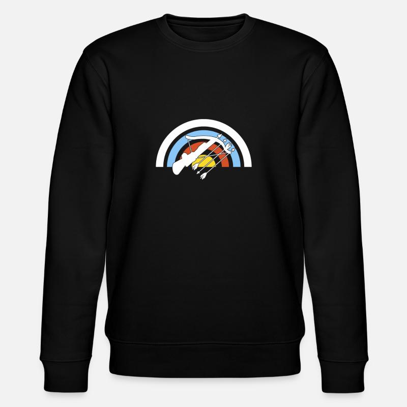 Arbalète Sagittaire Cadeau - Sweat bio CHANGER Stanley/Stella Unisexe - noir