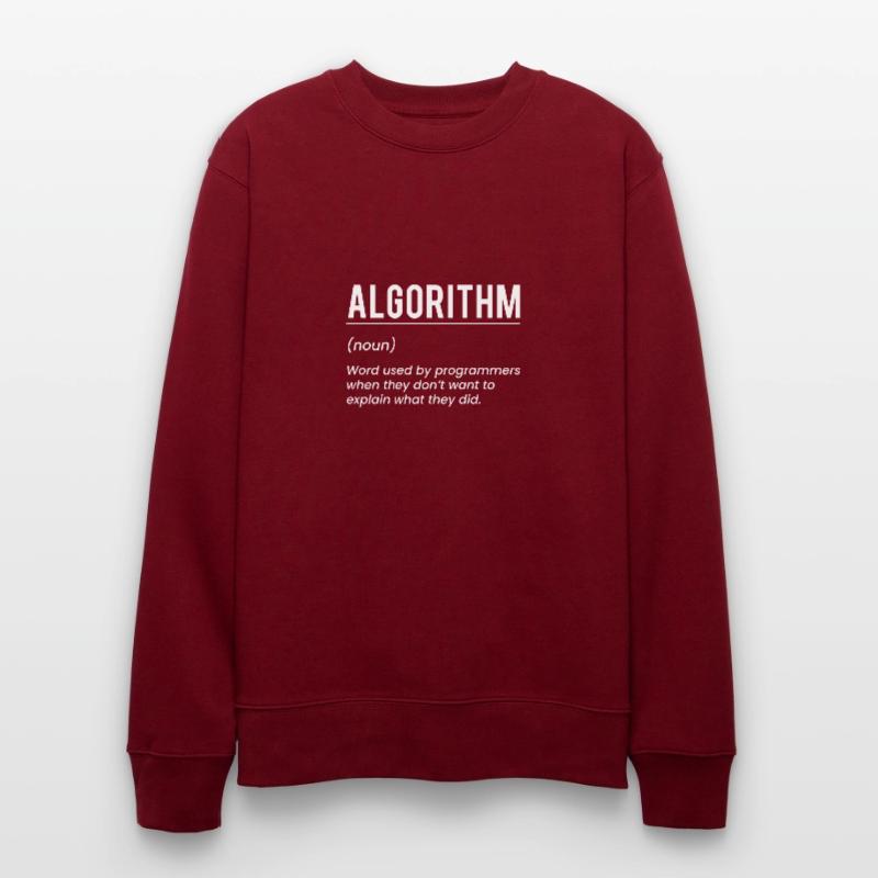 Définition d’algorithme Algorithm Gift Sweat bio CHANGER Stanley/Stella Unisexe
