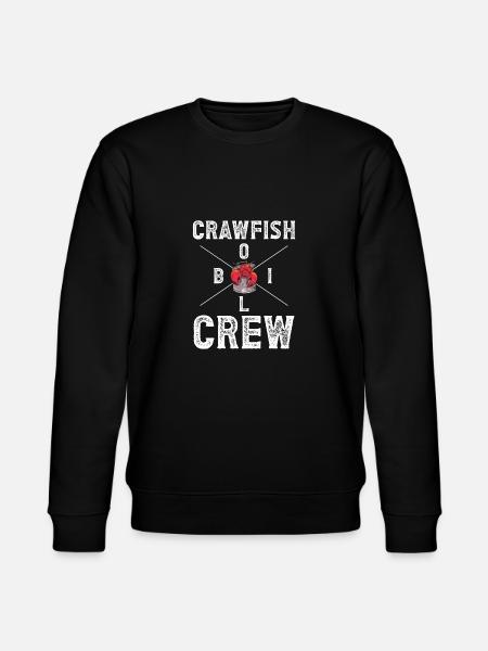 Crawfish Boil Crew Shirt Geschenk - Stanley/Stella Unisex Bio-Sweatshirt CHANGER  - Schwarz